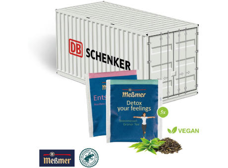 3D Präsent "Container" mit Meßmer Werbeartikel