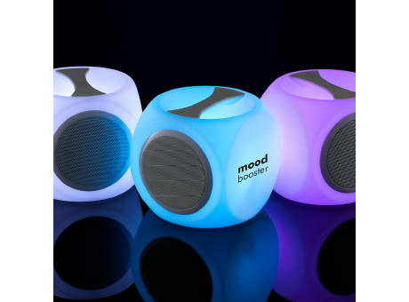 Bluetooth®-Lautsprecher mit Licht REEVES-MALBORK Werbeartikel