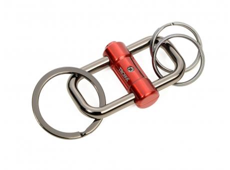Product image TROIKA Schlüsselanhänger 2-WAY KEY bedrucken