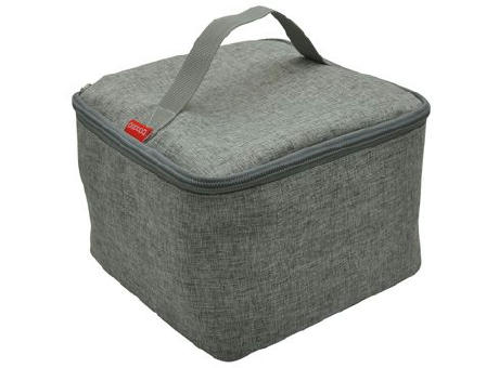 Product image Isotherme Bento-Lunchbag 'Sendai', aus RPET, grau meliert Werbeartikel
