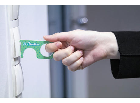 Hygiene-Schlüssel NoTouch Creative bedrucken