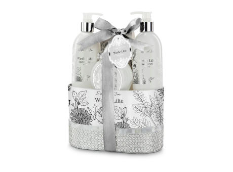 Wellness-Geschenkset: Weiße Lilie Werbeartikel