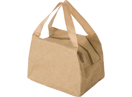 Lunch-Kühltasche aus Kraftpapier Callen Werbeartikel