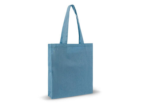 Einkaufstasche aus recycelter Baumwolle 38x42x10cm bedrucken