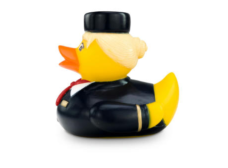 Werbeente Steffi Stewardess mit rotem Halstuch Werbeartikel