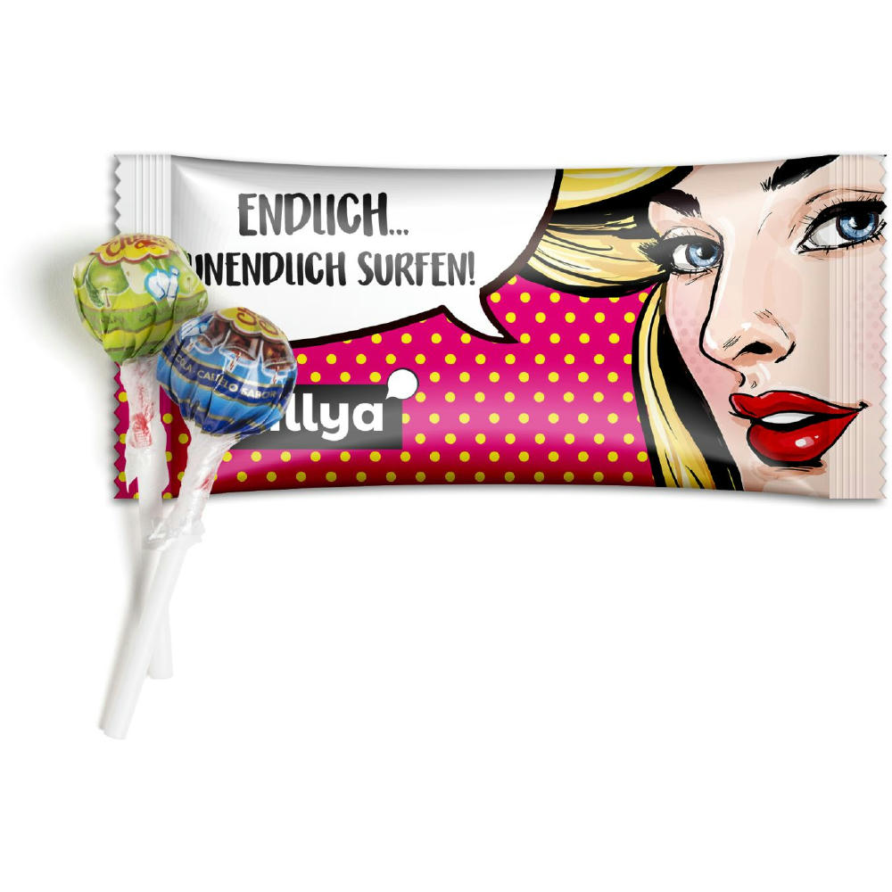Mini Chupa Chups im Flowpack Werbeartikel