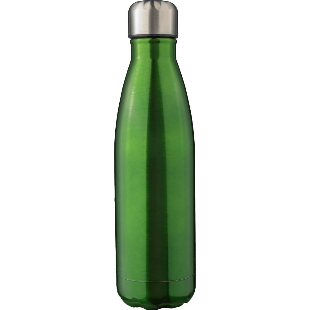 Product image Recyceltem doppelwandige Trinkflasche aus Edelstahl Lombok Werbeartikel