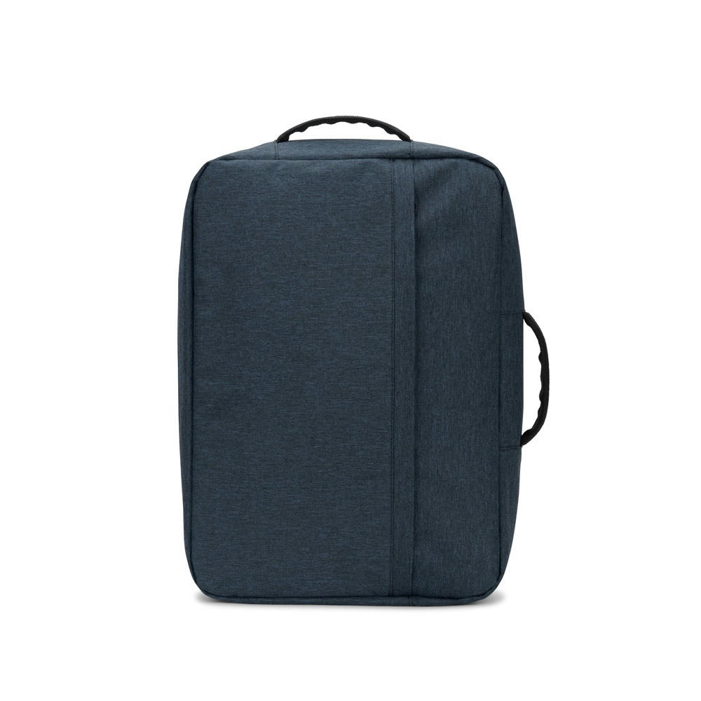 NIAMEY. Tasche aus hochdichtem, recyceltem 300D-Polyester für Laptop 15'6" Werbeartikel