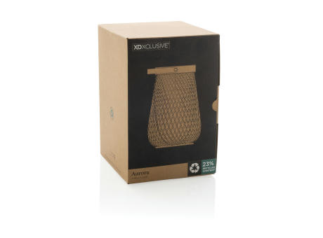 Aurora USB-Tischlampe aus RCS recyceltem ABS bedrucken