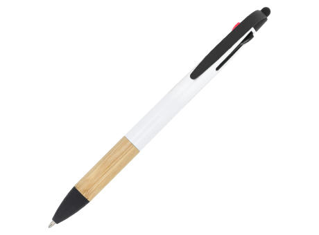 Product image 3-Farben-Stift mit Bambusgriff Werbeartikel