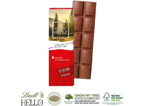 Product image SCHOKOLADENTAFEL LINDT HELLO Werbeartikel