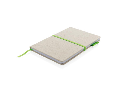 A5 Jute Notizbuch bedrucken