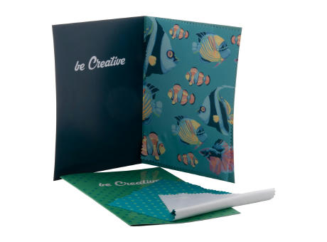 Product image Postkarte mit Brillenreinigungstuch Dioptry Mail Werbeartikel