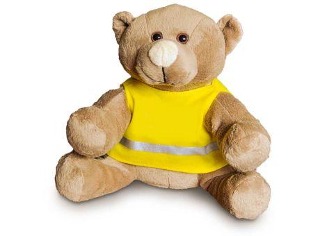 Product image Plüschbär PAUL mit Warnweste Werbeartikel