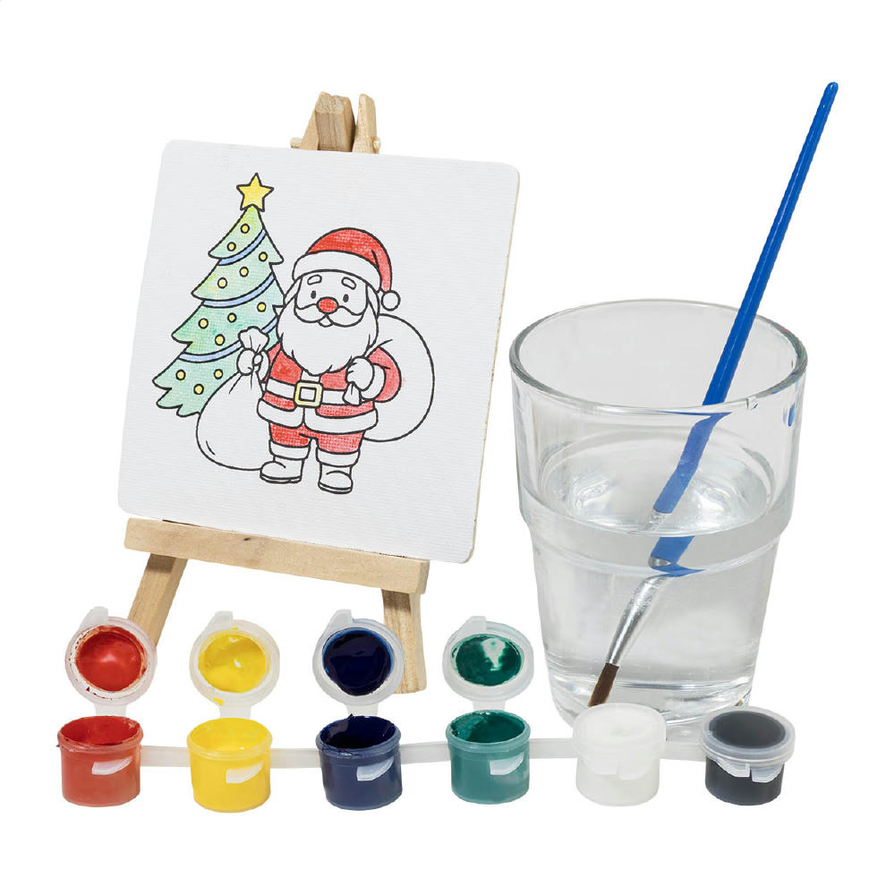 Weihnachtsmalset Malajul Werbeartikel
