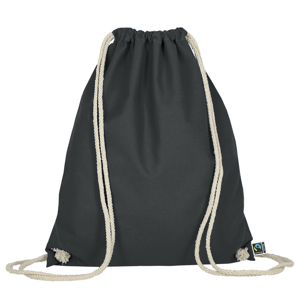 T15021-TEXXILLA Turnbeutel aus Fairtrade-zertifizierter Baumwolle, ca. 140 g/m², ca. 38 x 46 cm Werbeartikel