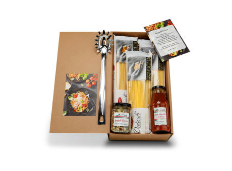 Geschenkset / Präsenteset: Spaghetti-Variation Werbeartikel