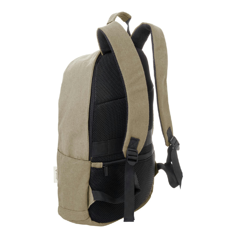 Recycelten Canvas Rucksack Rebyss Back Werbeartikel