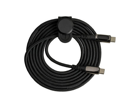 USB-C Kabel mit Display und Kabelbinder REEVES-CONVERTICS DIGITAL bedrucken