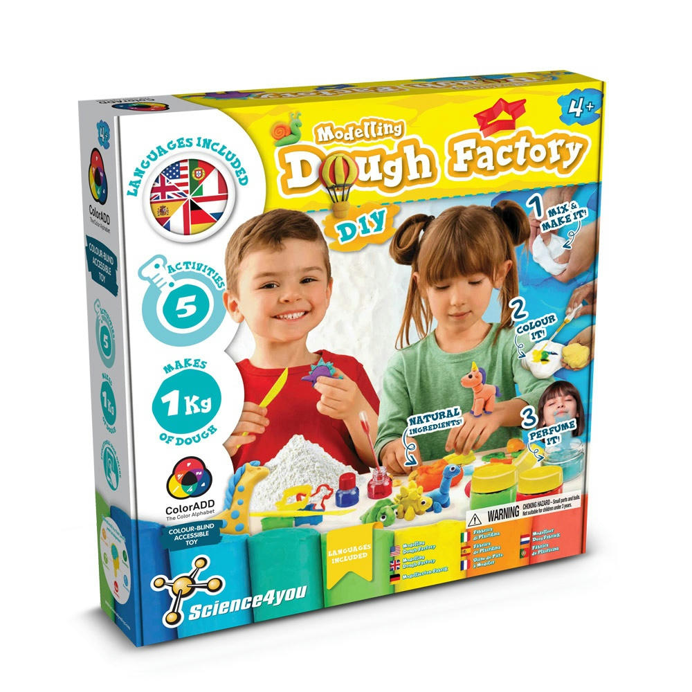 Product image Modeling Dough Factory Kit I. Lernspiel für Kinder Werbeartikel