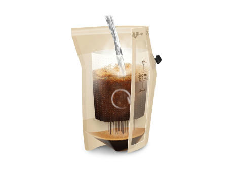 Werbe-Kaffee Honduras, wiederverwendbarer Brühbeutel Werbeartikel