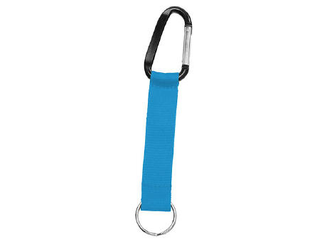 Kurz-Schlüsselband/Kurz-Lanyard "Duo" Werbeartikel