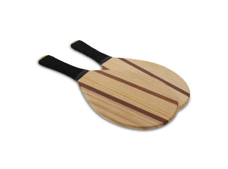 Holz Frescobol Strandset Werbeartikel