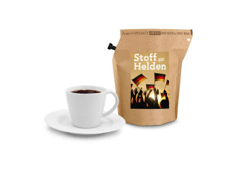 Product image Geschenkartikel / Präsentartikel: Deutschland FAN-Kaffee, wiederverwendbarer Brühbeutel Werbeartikel