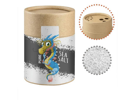 Product image Meersalz, ca. 135g, Kraftpapierstreuer Midi Werbeartikel