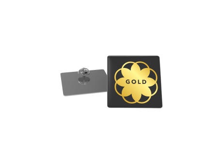 Pin Slim, Square, 35 mm Werbeartikel