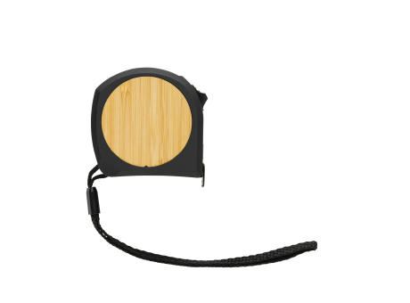 5m/19mm Maßband aus RCS recycelt. Kunststoff & Bambus bedrucken