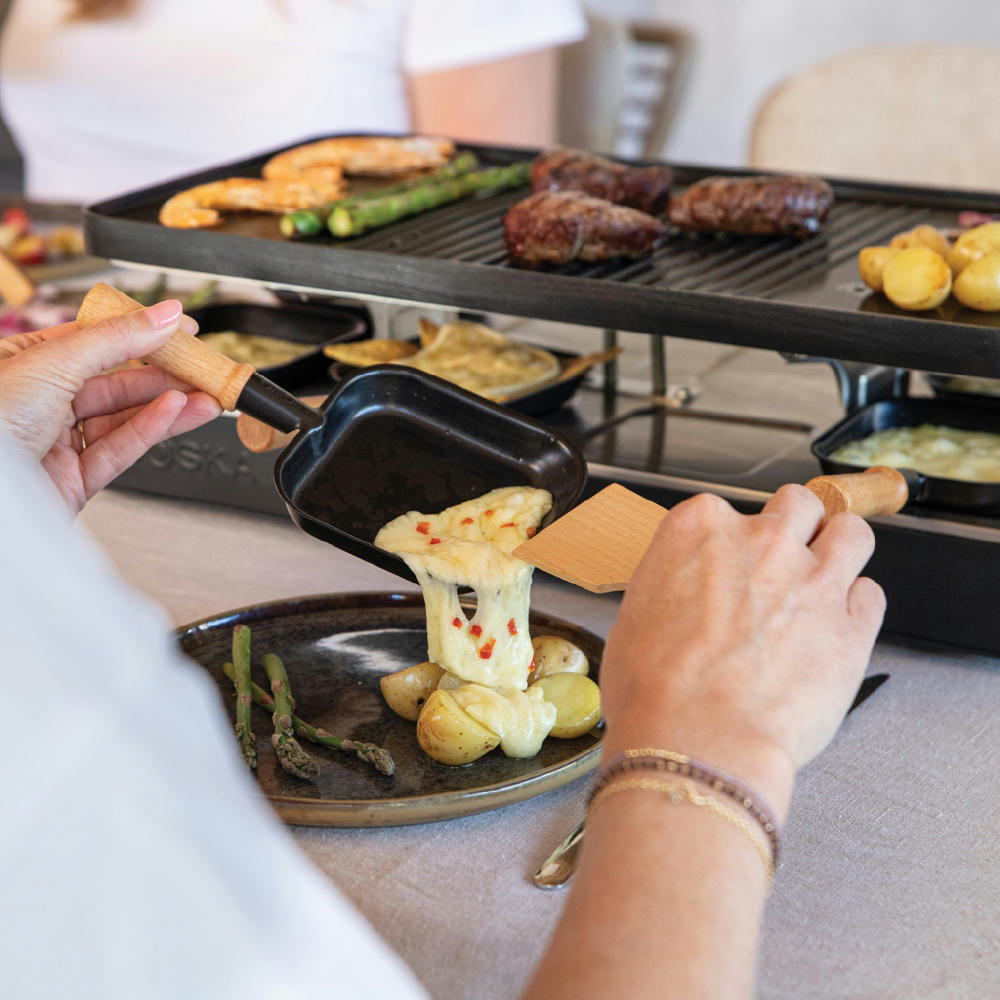BOSKA Raclette Gourmet Party, 8 Personen (EU Type F) Werbeartikel