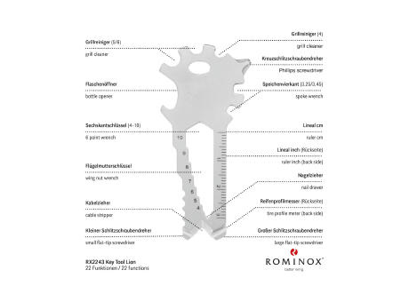 ROMINOX® Key Tool // Lion - 22 Funktionen Werbeartikel