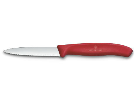 Victorinox - Gemüsemesser 8 cm mit Wellenschliff Werbeartikel