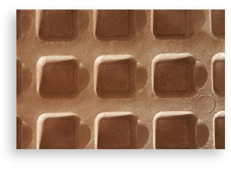Tisch Adventskalender aus Reinpapier individuell bedruckt,   48 g, Inhalt: Callebaut Vollmilch Schokolade Kalender Werbeartikel