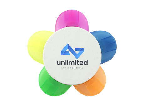 Bloom Recycled Milk-Carton Textmarker bedrucken