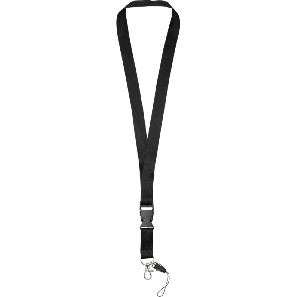 Product image Sagan Lanyard mit abnehmbarer Schnalle und Handyband Werbeartikel