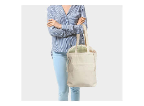 BRISBANE - Schwere Baumwolltasche mit Netz bedrucken