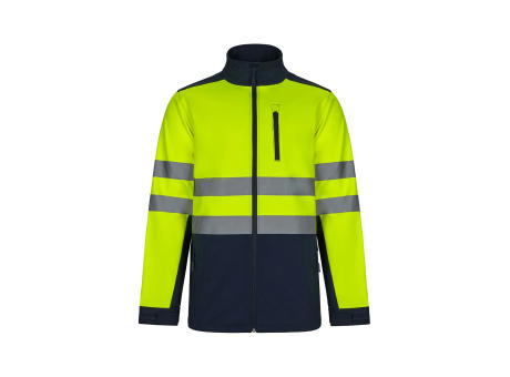 Product image VL HESTIA LARGE. Zweifarbige Softshell-Jacke (280 g/m²), mit Fleece-Futter und TPU-Membran, aus Polyester (96 %) und Elasthan (4 %) Werbeartikel