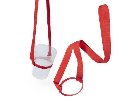 Schlüsselband Getränkehalter Frinly bedrucken