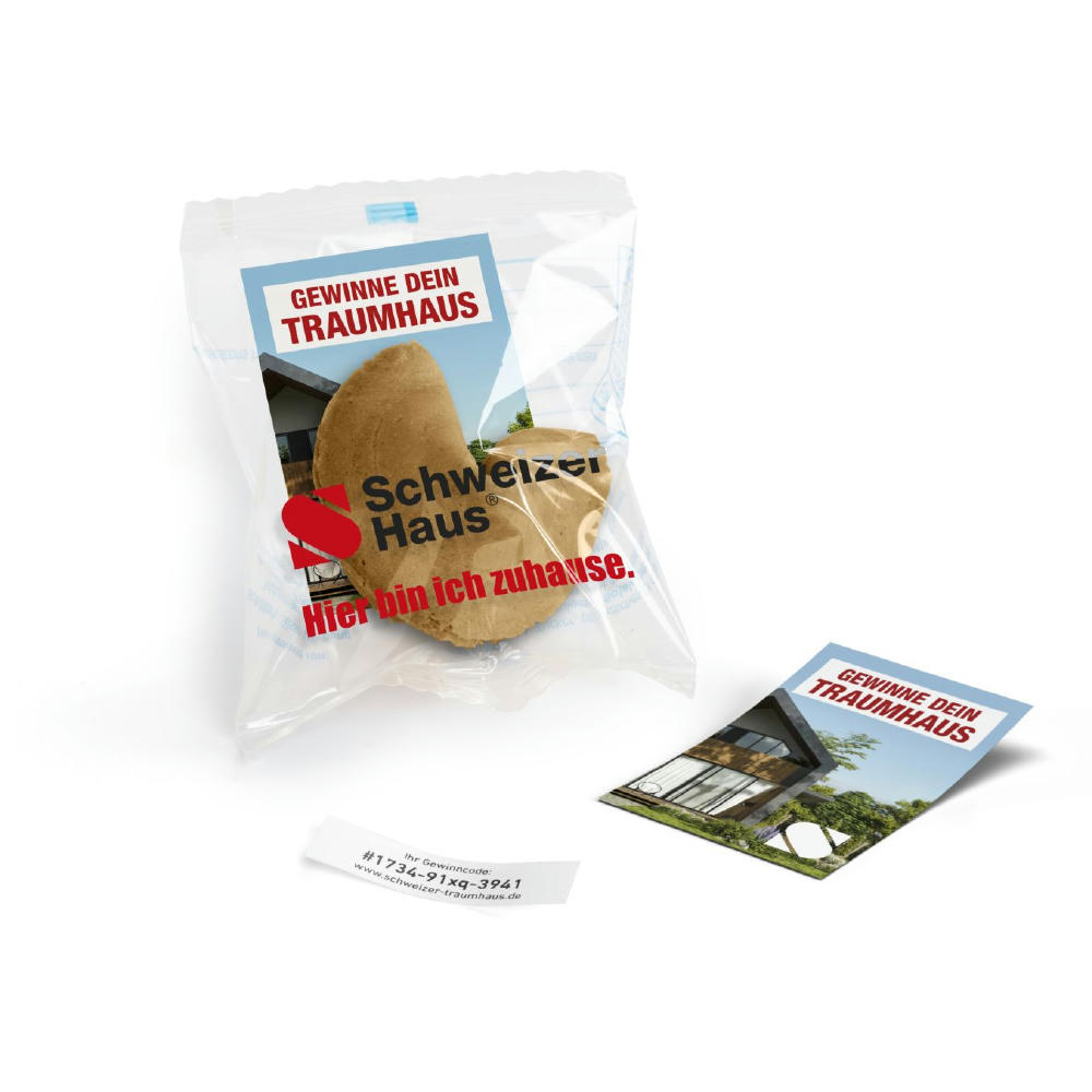 Product image Glückskekse mit Werbekärtchen Werbeartikel