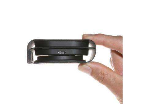 Swiss Peak 15W 3-in 1 Wireless-Reise-Charger aus RCS Plastik Werbeartikel