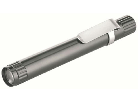 Metmaxx® LED Megabeam Lampe "TechPen" titan bedrucken