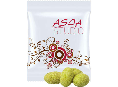 Erdnüsse Wasabi, ca. 10g, Midi-Tüte Werbeartikel