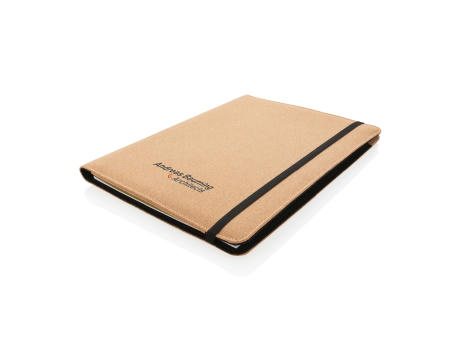 Deluxe Kork Portfolio A4 mit Stift Werbeartikel