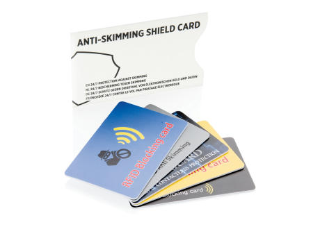 RFID Anti-Skimming-Karte mit aktivem Störchip bedrucken