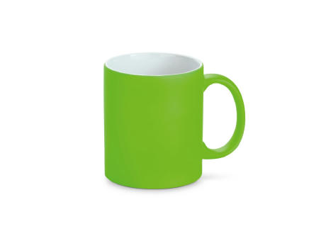 Product image LYNCH. Keramikbecher 350 ml mit neonfarbener Oberfläche bedrucken