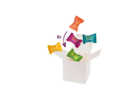 Color Box Merci together - Weiß Werbeartikel