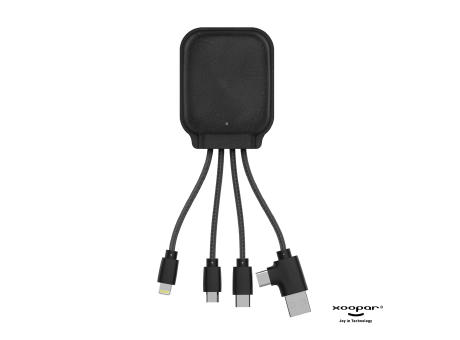 Product image 4001 | Xoopar Iné Gamma NFC Powerbank with Charging cables 3000mAh Werbeartikel