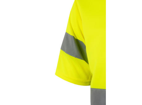 VL BRAHMA LARGE. Zweifarbiges technisches T-Shirt mit Bird-Eye-Design (140 g/m²), aus Polyester (100%) Werbeartikel